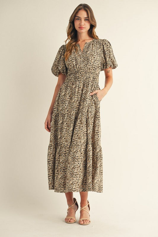 The Blaise Leopard Dress
