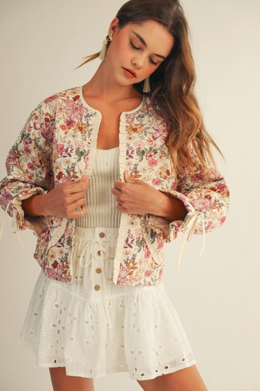 The Frankie Floral Jacket