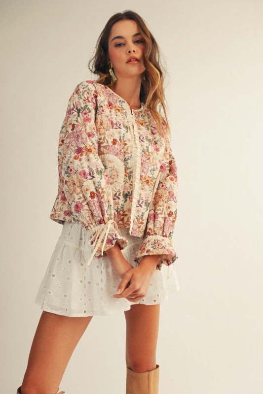The Frankie Floral Jacket