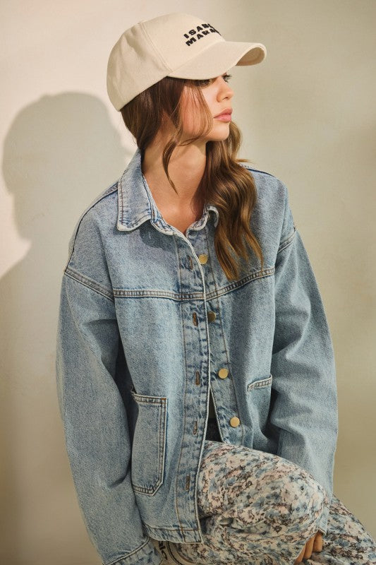 The Drew Vintage Denim Jacket