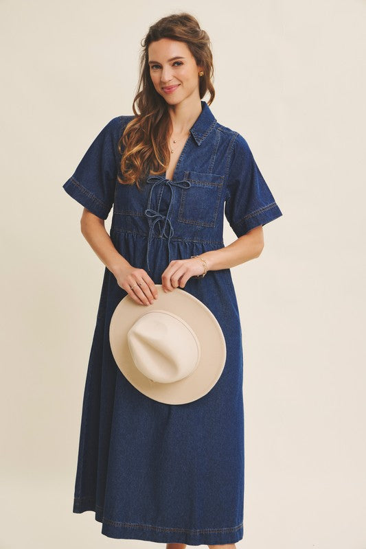 The Cloverfield Denim Dress