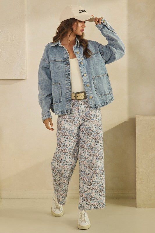 The Drew Vintage Denim Jacket