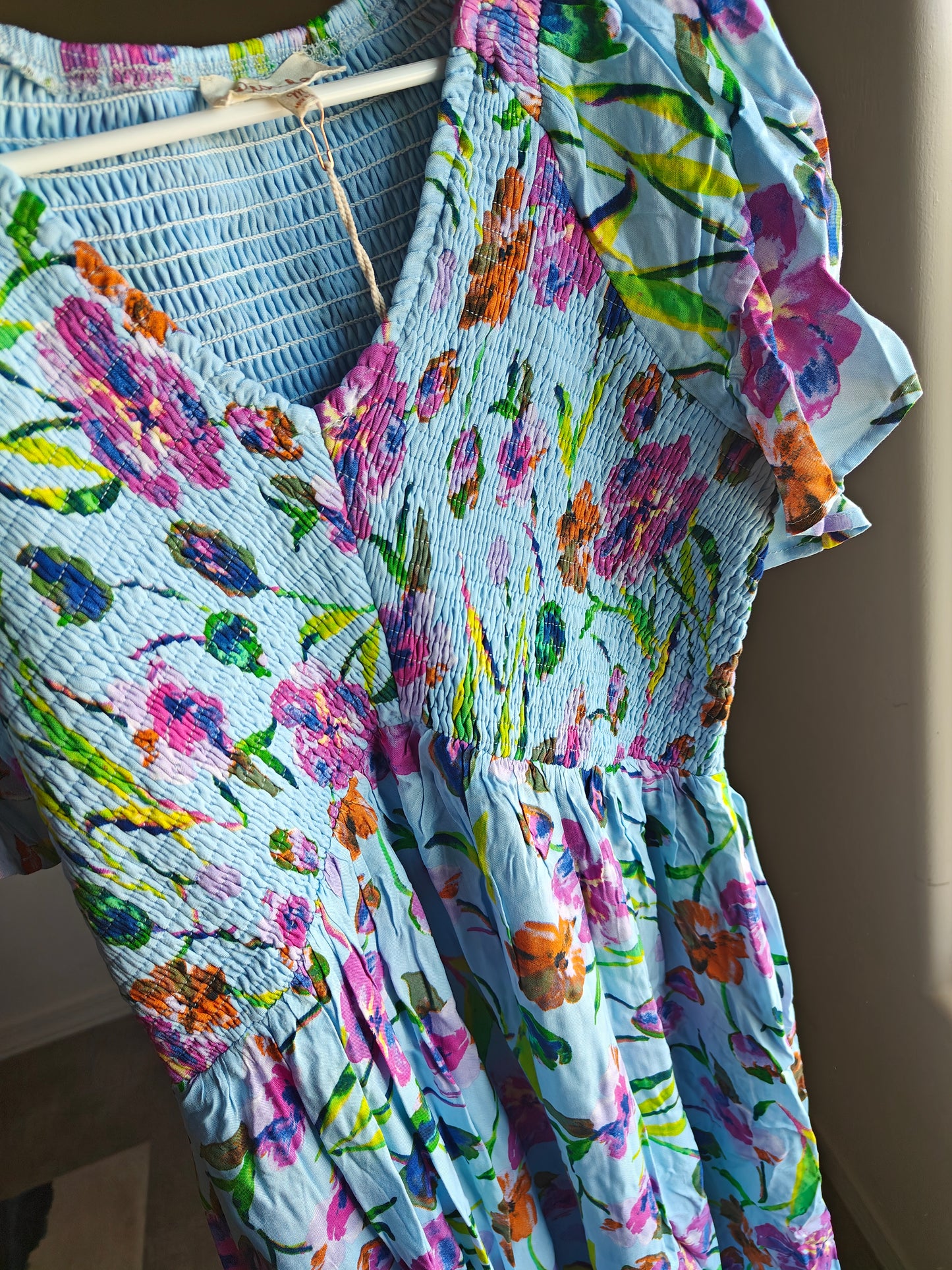 The Iris Blue Dress