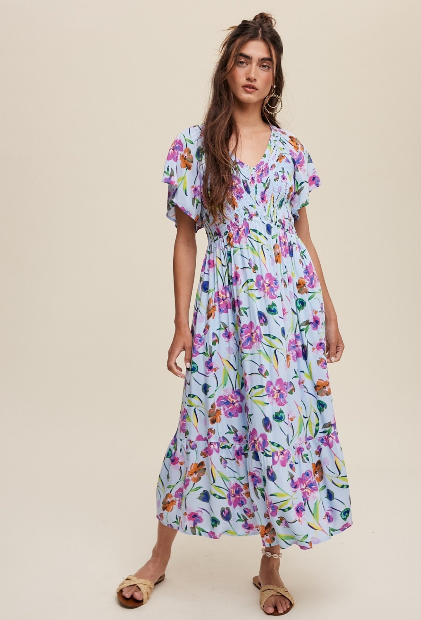 The Iris Blue Dress