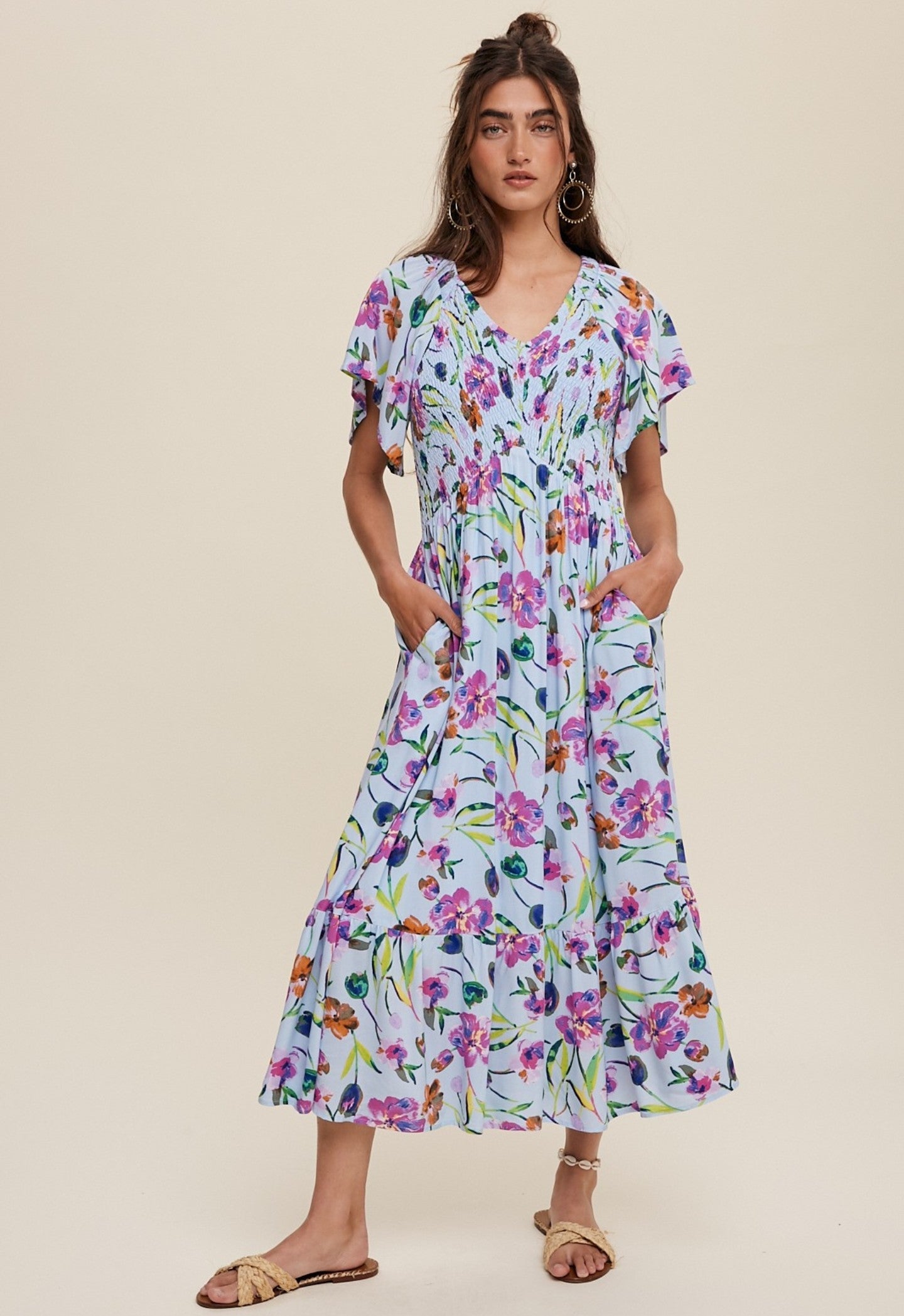 The Iris Blue Dress