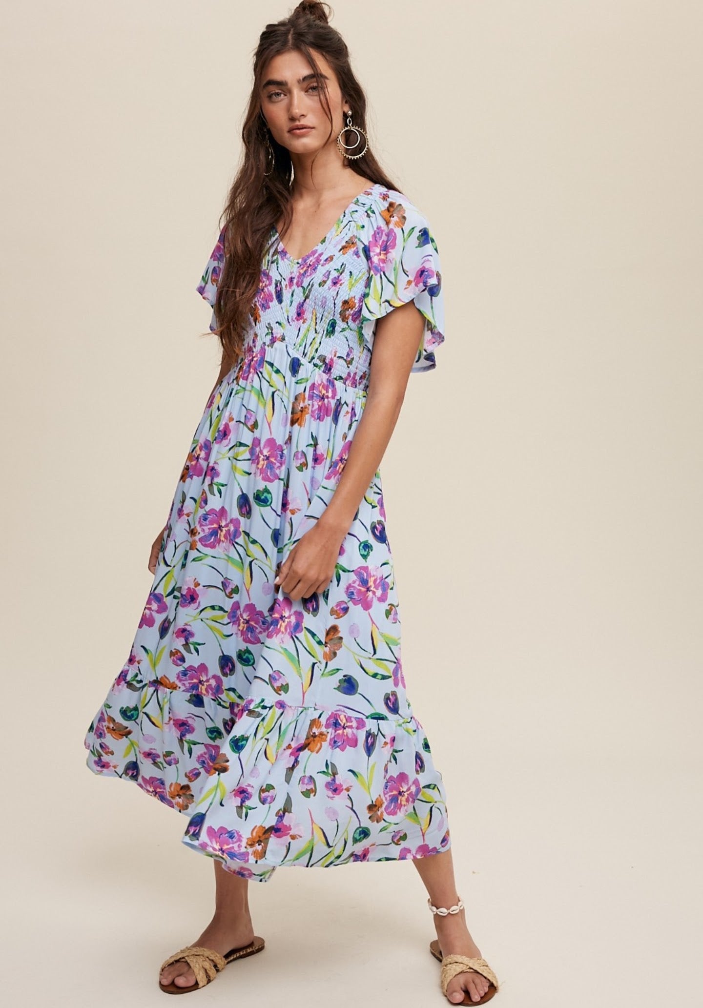 The Iris Blue Dress