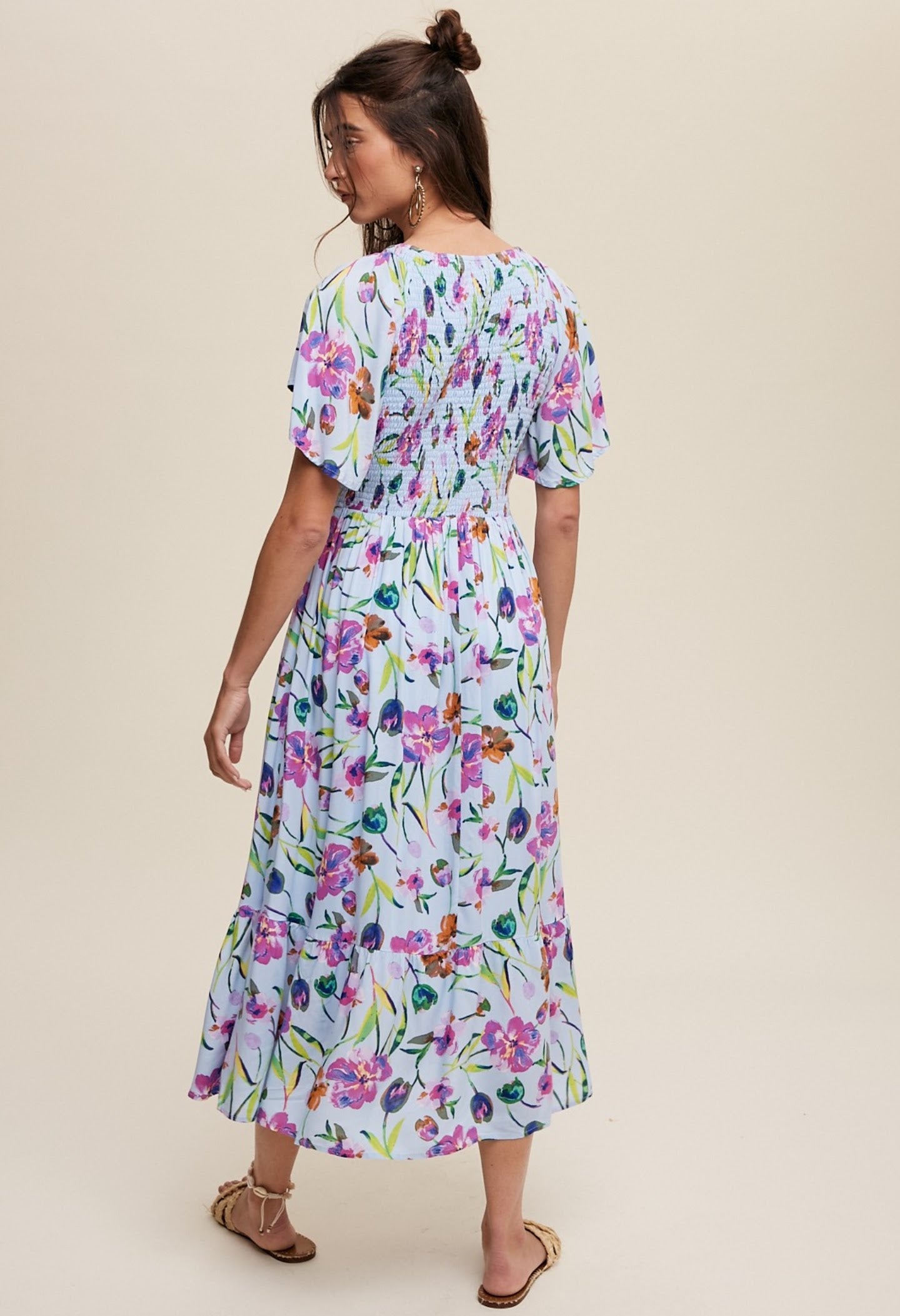 The Iris Blue Dress