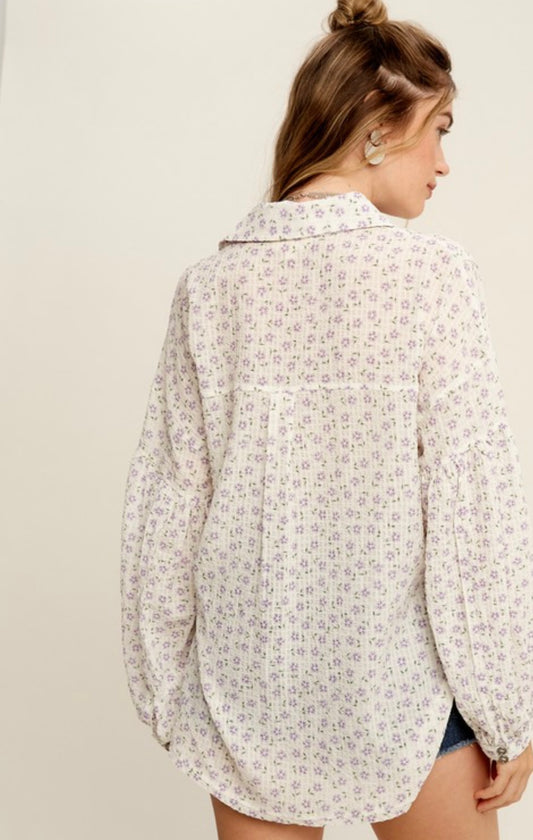 The Melissa Floral Top