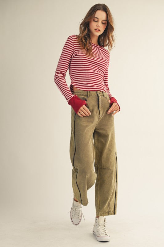 The Arden Pants in Olive