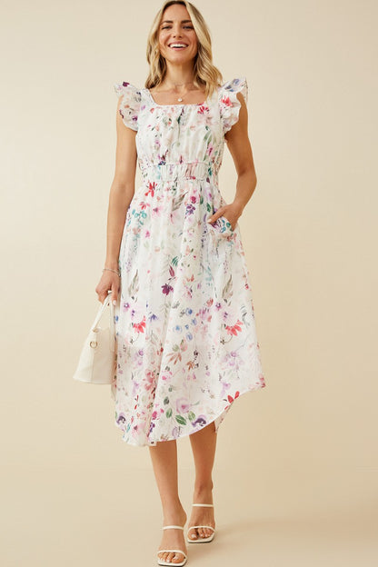 The Floral Garden Party Dress