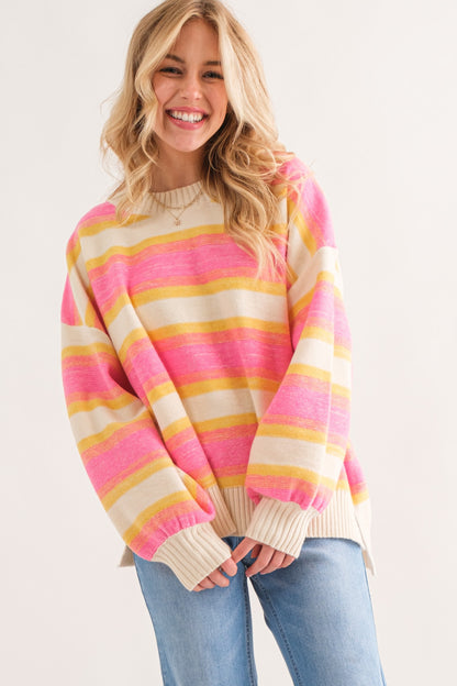 The Rosemary Striped Sweater