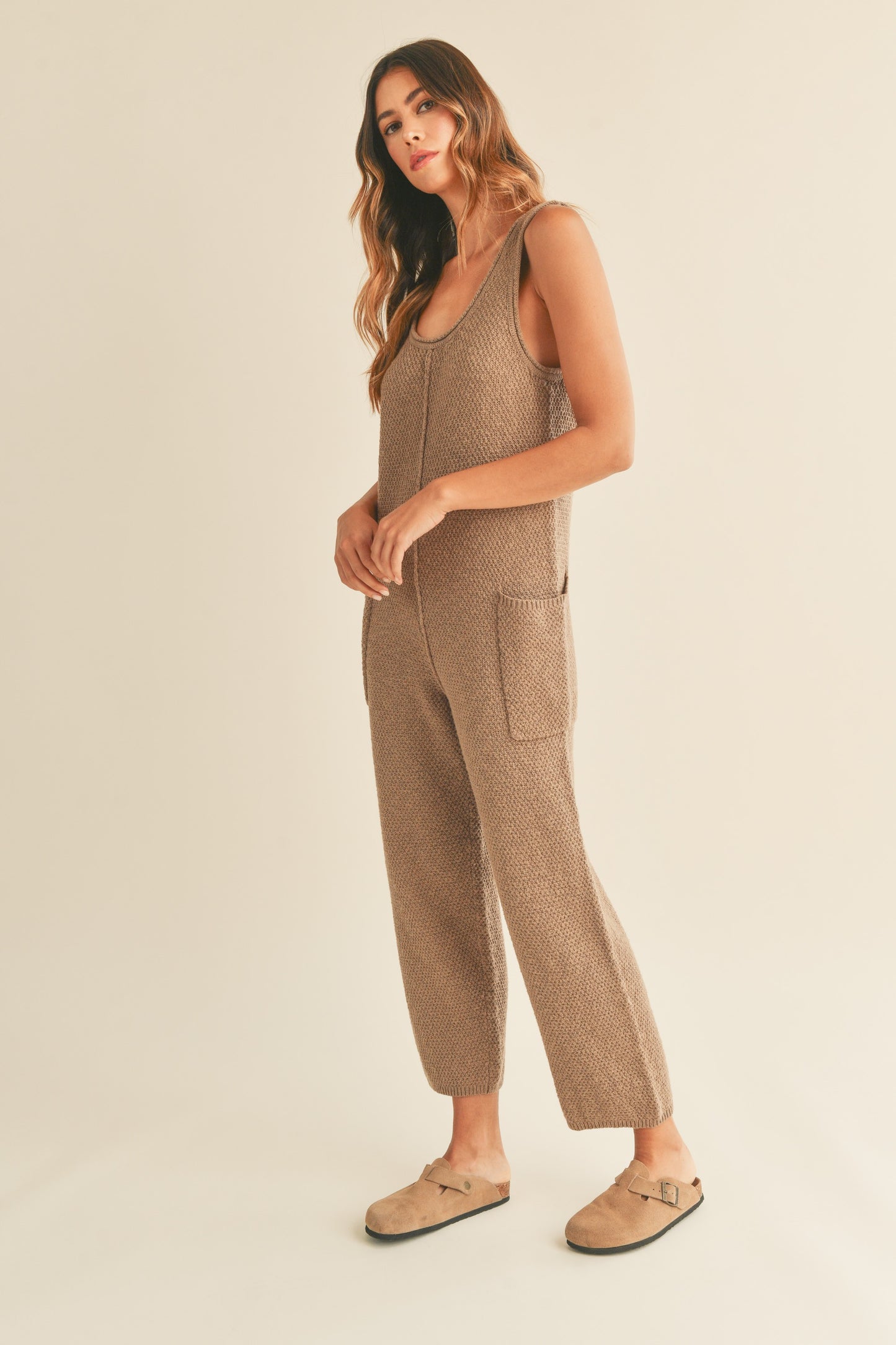 Pre-Order: The Ginny Knit Sweater Jumpsuit