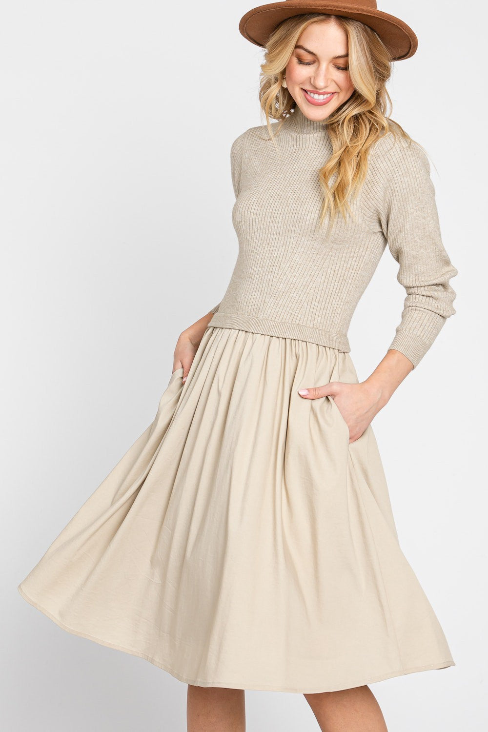 The Afton Sweater Dress