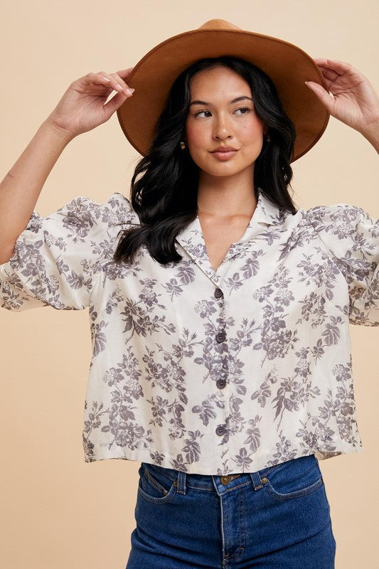 The Cordelia Button-up Blouse