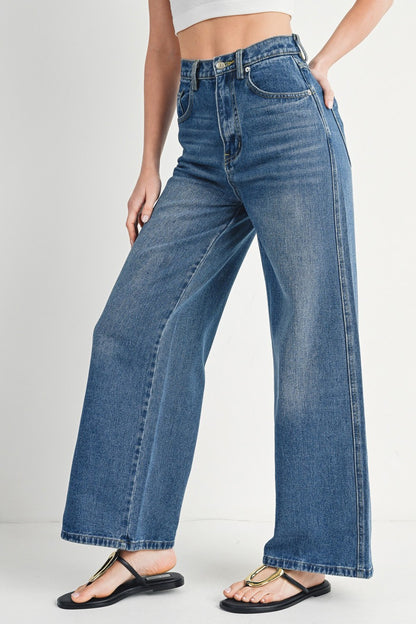 The Dundee High-Rise Wide Leg Jeans