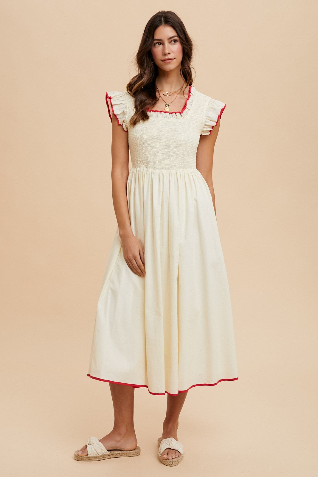 The Alpha Smocked Top Dress – Mae Threads Clothing
