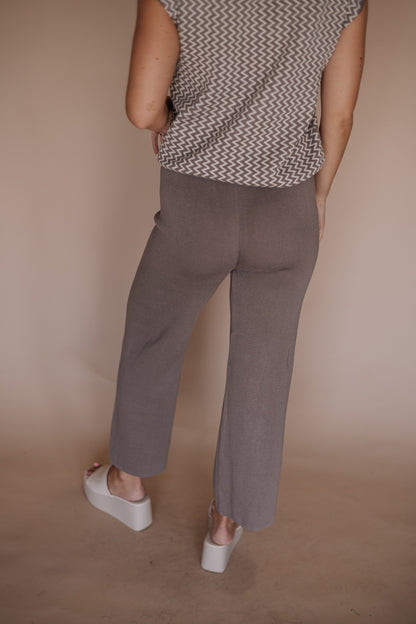 The Ferus Chevron Set in Light Brown