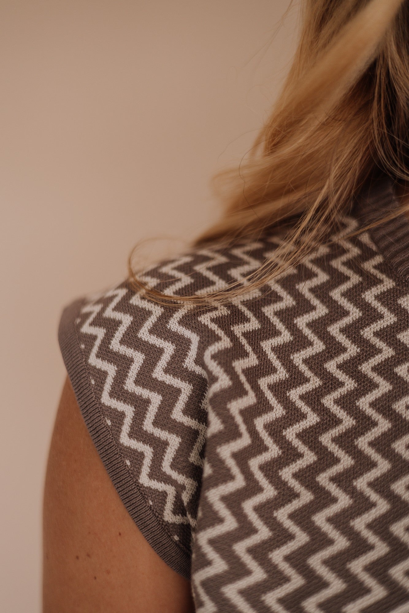The Ferus Chevron Set in Light Brown