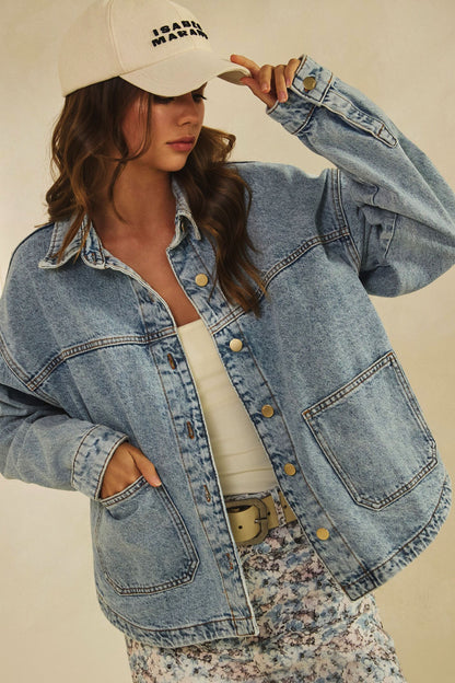 The Drew Vintage Denim Jacket