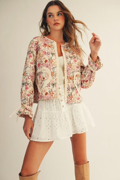 The Frankie Floral Jacket