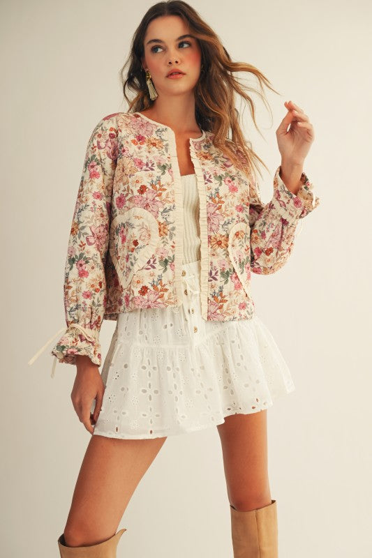 The Frankie Floral Jacket