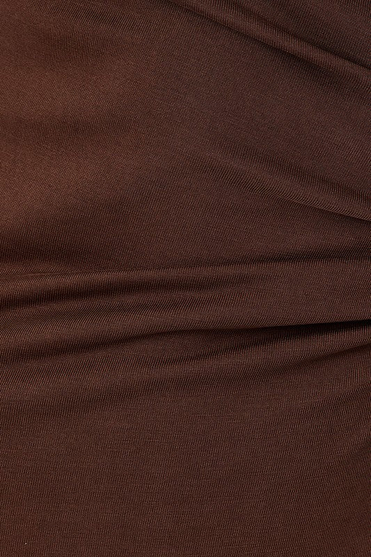 The Calla Dress in Brown
