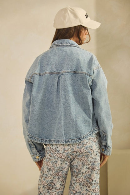 The Drew Vintage Denim Jacket