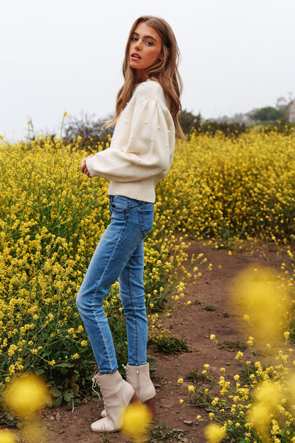 The Ellie Pearl Sweater