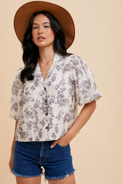 The Cordelia Button-up Blouse