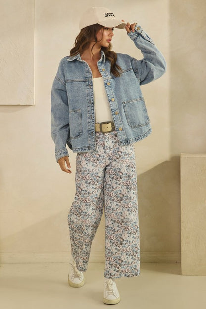 The Drew Vintage Denim Jacket