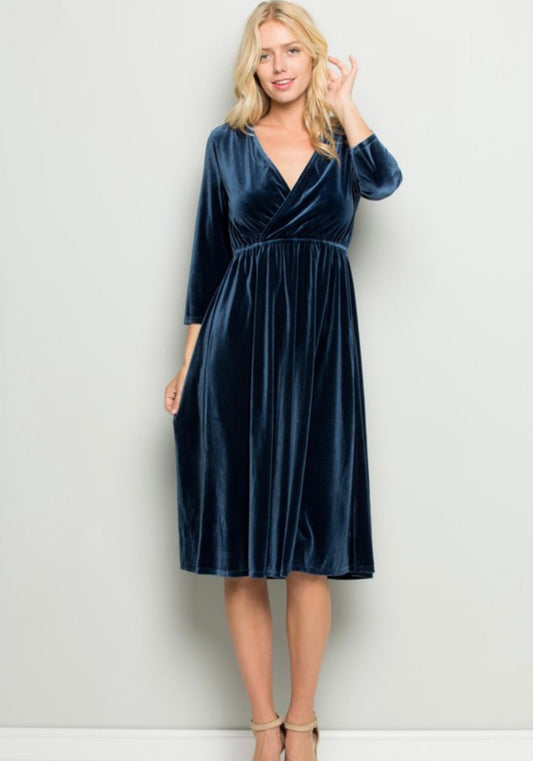 The Velva Velvet Dress
