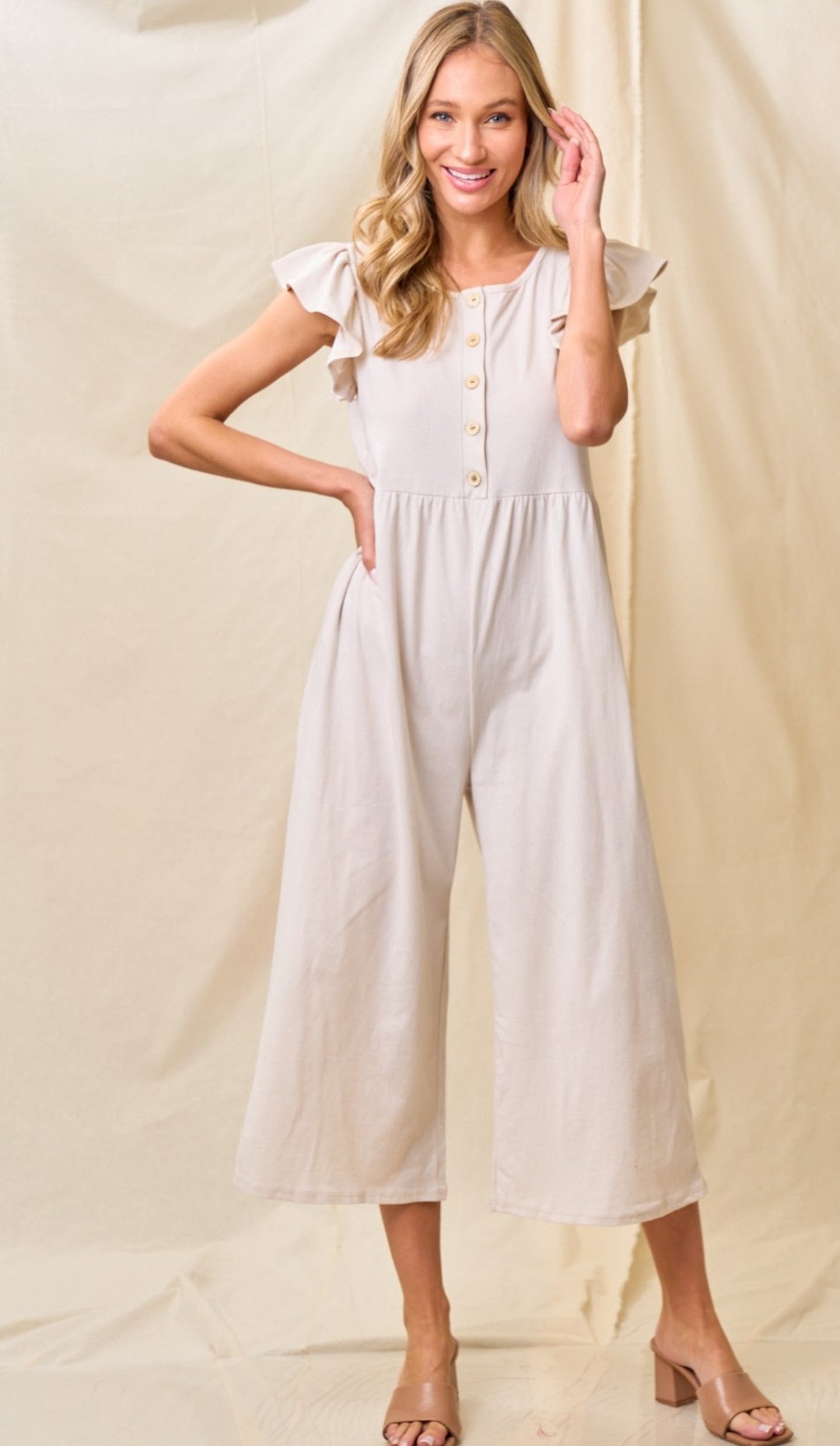 The Lovely Dove Jumpsuit