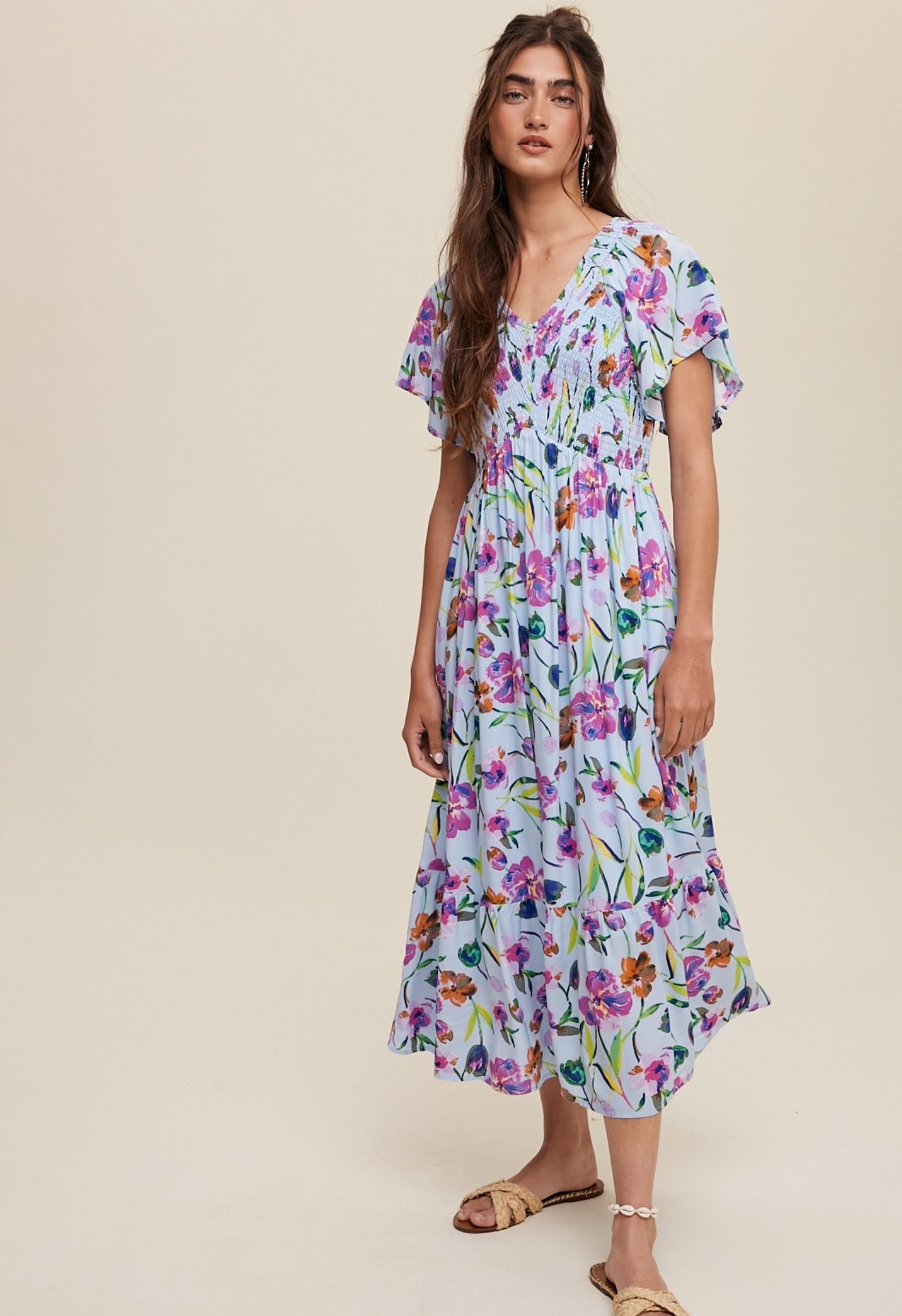 The Iris Blue Dress