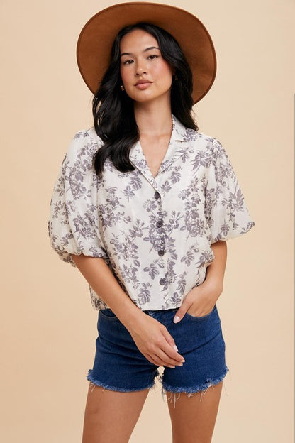 The Cordelia Button-up Blouse