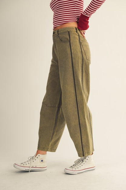 The Arden Pants in Olive