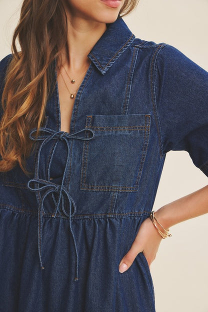 The Cloverfield Denim Dress