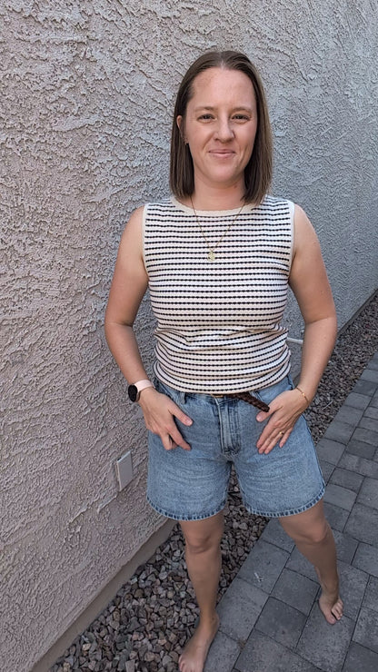 The Griffin Denim Shorts in Medium Wash