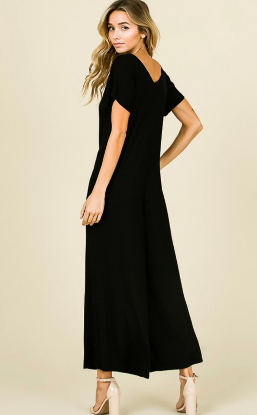 The Cortney Jumpsuit in Black