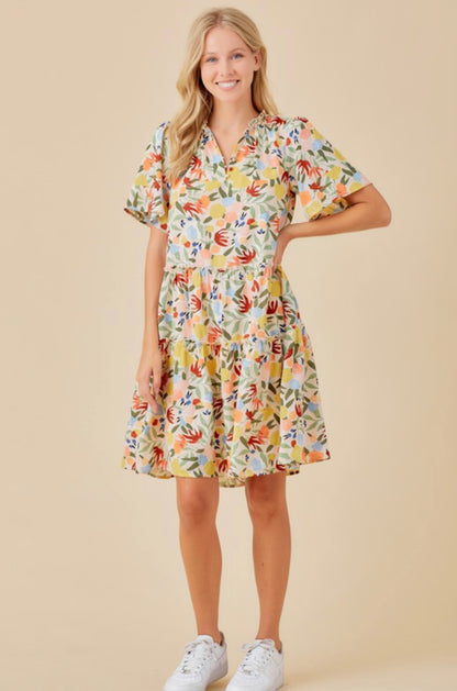The Anya Floral Dress
