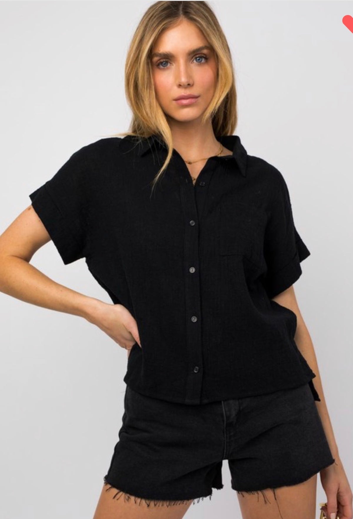 The Rylie Button Down Blouse