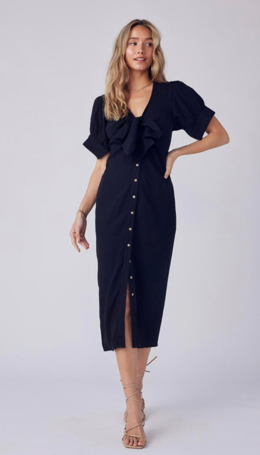 The JoAnne Dress in Black