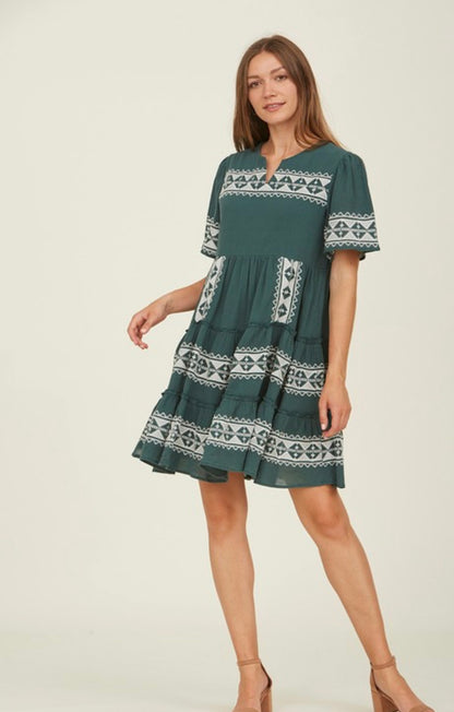 The Ash Embroidered Dress