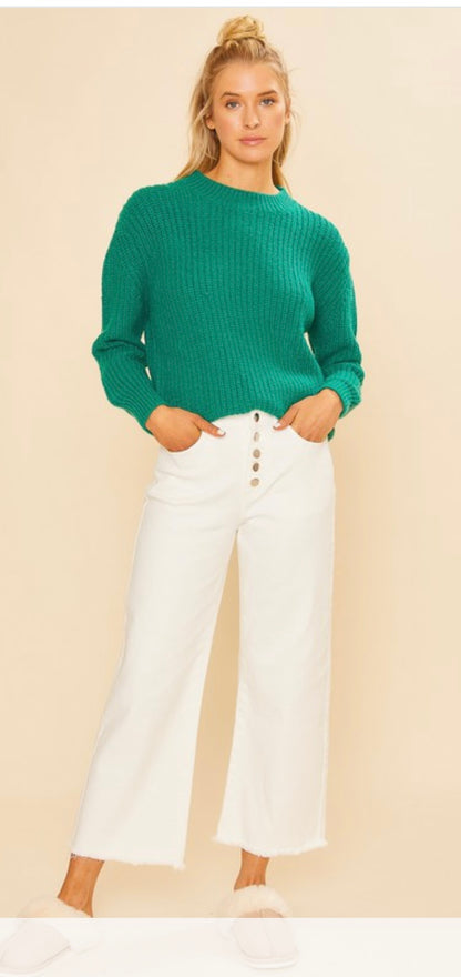 The Cami Cropped Sage Pants