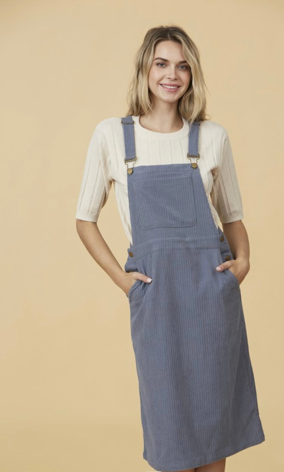 The Leah Overall Dress